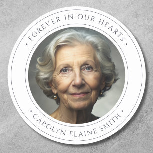 Fotoherdenking Ronde Sticker