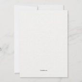 Fotoherdenking Sympathie Hartelijk dank Kaart (Achterkant)