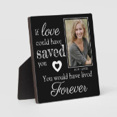 Fotoherdenking van het gezin fotoplaat (Voorkant)