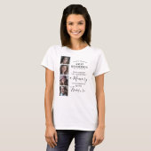 Fotoherdenkingsmonument ter nagedachtenis t-shirt (Voorkant volledig)