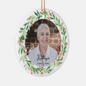 Fotoherdenkingsornament herdenkingsornament keramisch ornament (Rechts)