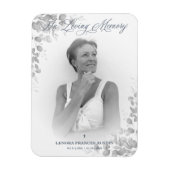 Fotoherdenkingsservice Beste mensen in zwart-wit Magneet (Verticaal)