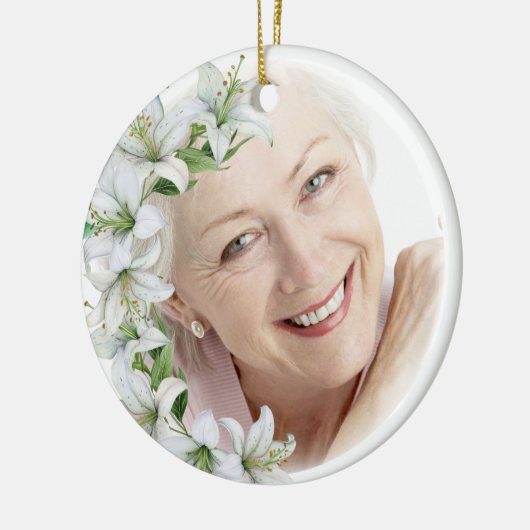 Fotoherinnering Keramisch Ornament (Links)