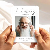 Fotoherinnering voor opa sympathiegeschenk magneet