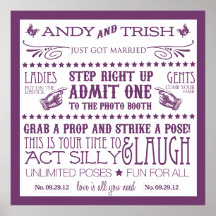 Fotohokje Bebording (32x32) Poster