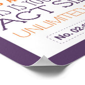 Fotohokje Bebording Poster (Hoek)