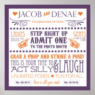 Fotohokje Bebording Poster