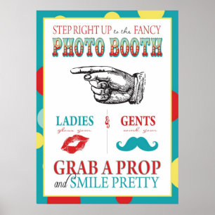 Fotohokje Bord Carnaval Circus Verjaardag L Poster