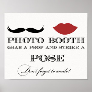 Fotohokje Bord - Pak een Rekwisiet en Sla een Houd Poster