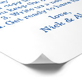 fotohokje bord poster (Hoek)