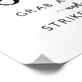 Fotohokje Huwelijksbord | Moderne Calligrafie Poster (Hoek)