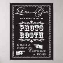 Fotohokje Poseer Teken