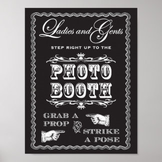 Fotohokje Poseer Teken Poster