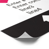 Fotohokje Prop Frame Poster Groen Zwart (Hoek)