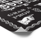 Fotohokje Sla een Pose Bord Poster (Hoek)