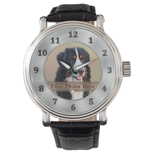 FOTOhorloges voor mannen, vrouwen en Kinderen Horloge (Voorkant)