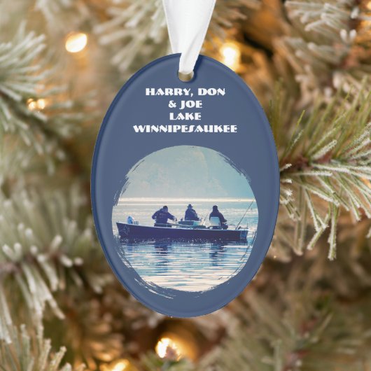 Fotohouder Visreis Forel Vis Ontwerp Ornament (Boom)