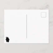 Fotohuis nieuwe home typografie roze beweging aankondigingskaart (Achterkant)