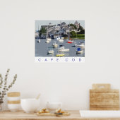 Fotoillustratie Cape Cod Harbour Poster (Keuken)