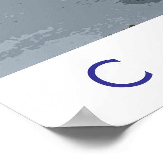 Fotoillustratie Cape Cod Harbour Poster (Hoek)