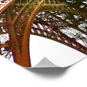 Fotoillustratie Eiffeltoren. Poster (Hoek)
