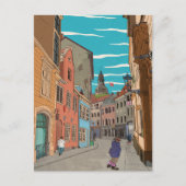 Fotoillustratie van de stad Riga Letland Briefkaart (Voorkant)