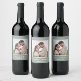 Fotoingang Eucalyptus Wine Label Wijn Etiket