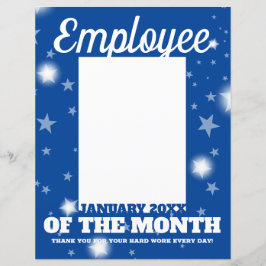 fotoinvoegmedewerker van de maand JAN letterhead