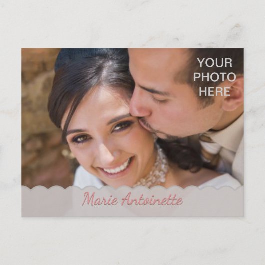 FOTOINVOER - Briefkaart / RSVP / Uitnodigingen (Voorkant)