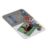 Fotojongen elementaire promotiepartij magneet (Rechterzijde)