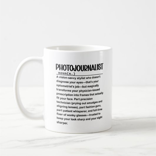 Fotojournalist Koffiemok (Links)