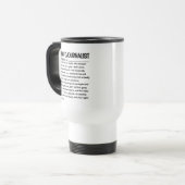 Fotojournalist Reisbeker (Voorkant links)