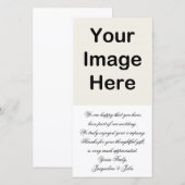 Fotokaart ~ Bedankt bruiloft (Voorkant / Achterkant)