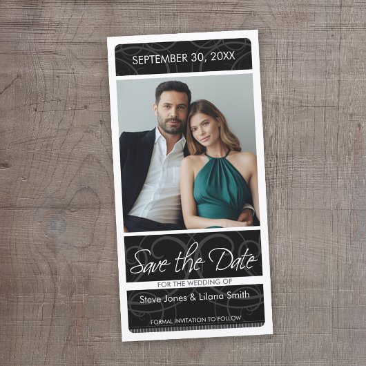 Fotokaart: Bewaar de datum Save The Date