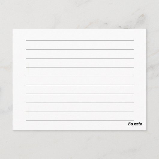 Fotokaart Briefkaart (Achterkant)