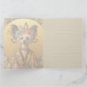  fotokaart - Chinese kuifhond Kaart (Binnen)