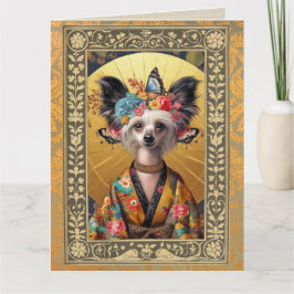  fotokaart - Chinese kuifhond Kaart