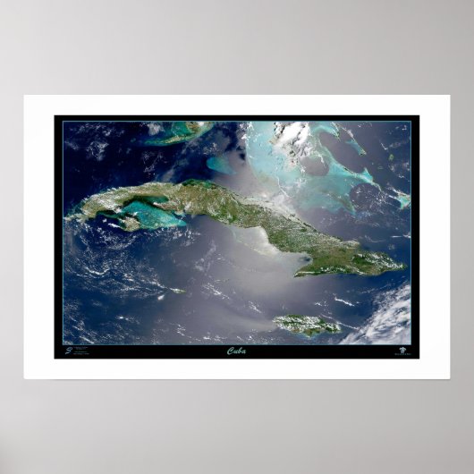 Fotokaart Cuba-poster Poster (Voorkant)