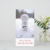 Fotokaart Feestdagenkaart (Staand voorkant)