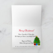 Fotokaart Grootouders 6 Galerij Foto's Kerst Feestdagen Kaart (Binnen)