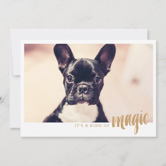 Fotokaart Het is een soort magie (Voorkant)