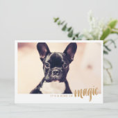 Fotokaart Het is een soort magie (Staand voorkant)