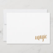Fotokaart Het is een soort magie (Achterkant)