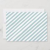 Fotokaart heteluchtballon baby shower Uitnodiging (Achterkant)