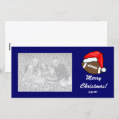 Fotokaart - kerstFootball Feestdagenkaart (Voorkant / Achterkant)