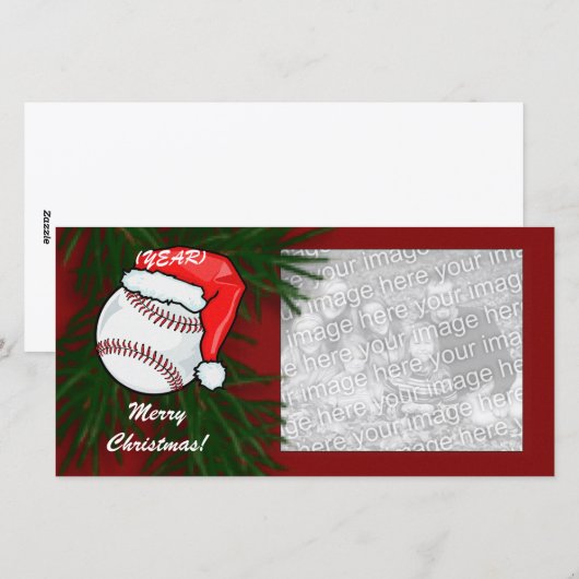 Fotokaart - Kersthonkbal Feestdagenkaart (Voorkant / Achterkant)