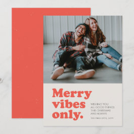 Fotokaart met alleen feestdagen feestdagenkaart