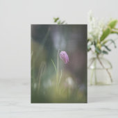 Fotokaart met kauwbloem Natuur (Staand voorkant)