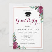 Fotokaart met vuurwapen van Graduy Party Kaart (Voorkant)