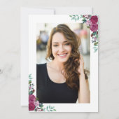 Fotokaart met vuurwapen van Graduy Party Kaart (Achterkant)